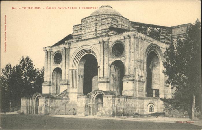 Toulouse Haute-Garonne Eglise Saint Aubin