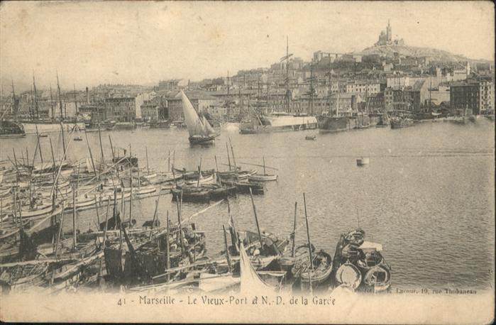 Marseille Bouches-du-Rhone Vieux Port