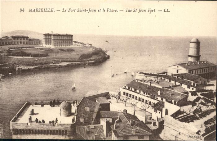 Marseille Bouches-du-Rhone Fort Saint Jean