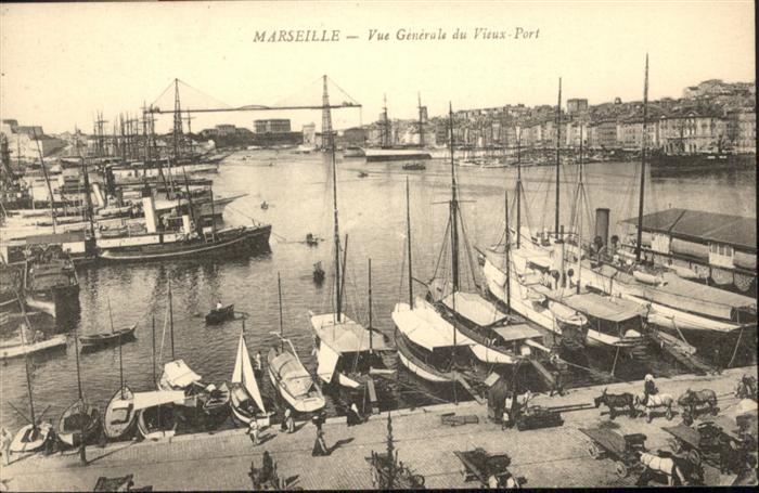 Marseille Bouches-du-Rhone Vieux Port