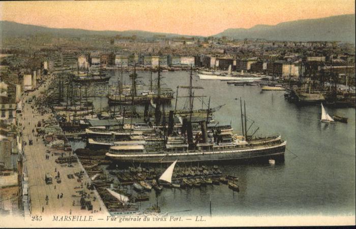 Marseille Bouches-du-Rhone Port Schiff