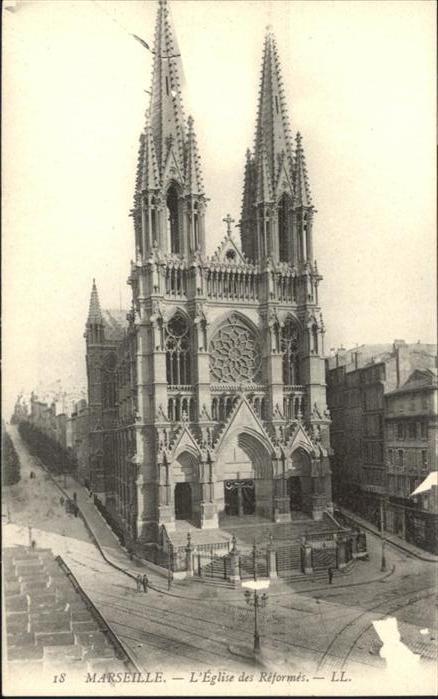 Marseille Bouches-du-Rhone Eglise Reformes