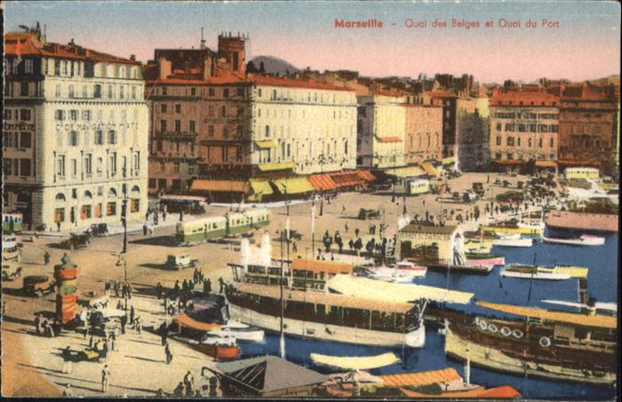 Marseille Bouches-du-Rhone Quai des Bolges Port