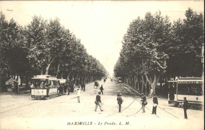 Marseille Bouches-du-Rhone Prado Strassenbahn