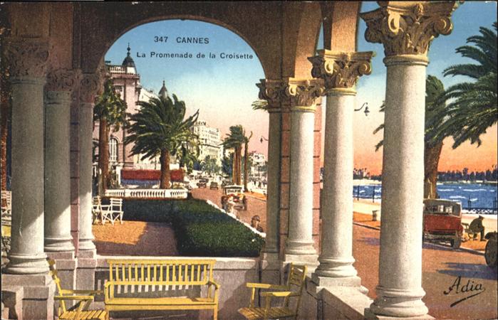 Cannes Alpes-Maritimes Promenade de la Croisette