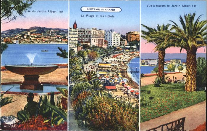 Cannes Alpes-Maritimes Jardin Albert Brunnen