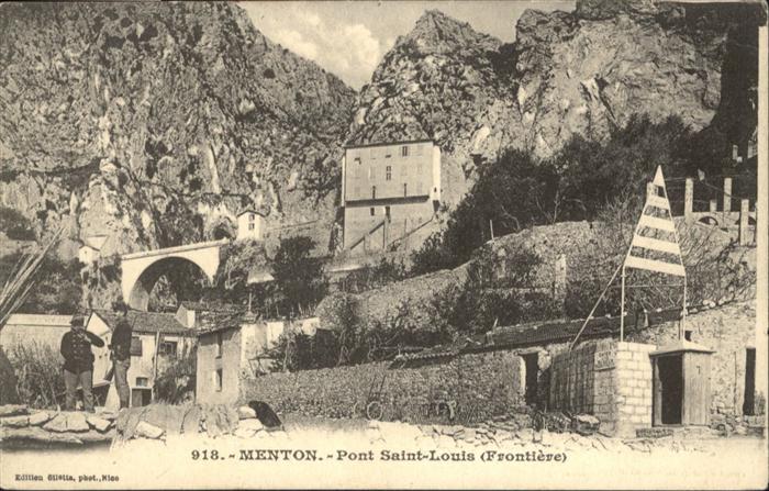 Menton Alpes Maritimes Pont Saint Louis
