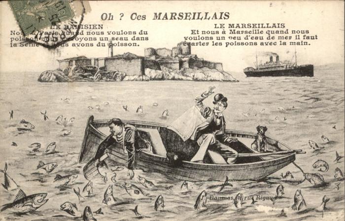 Marseille Bouches-du-Rhone Schiff