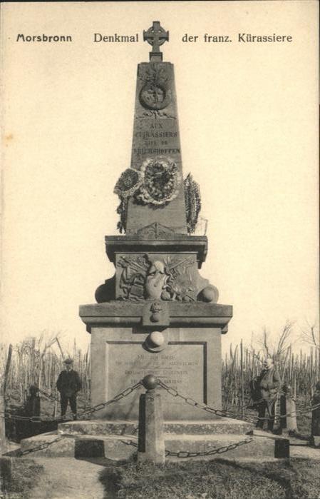 Morsbronn-les-Bains Denkmal der Französischen Kürassiere