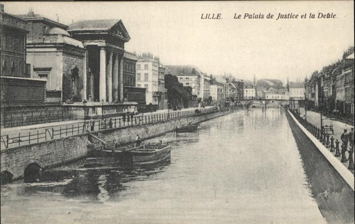 Lille Nord Palais Justice Brücke