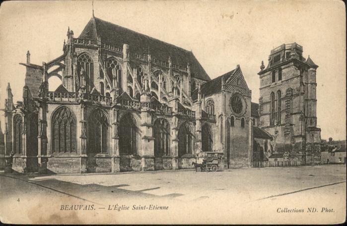 Beauvais 60 Eglise Saint Etienne Kutsche