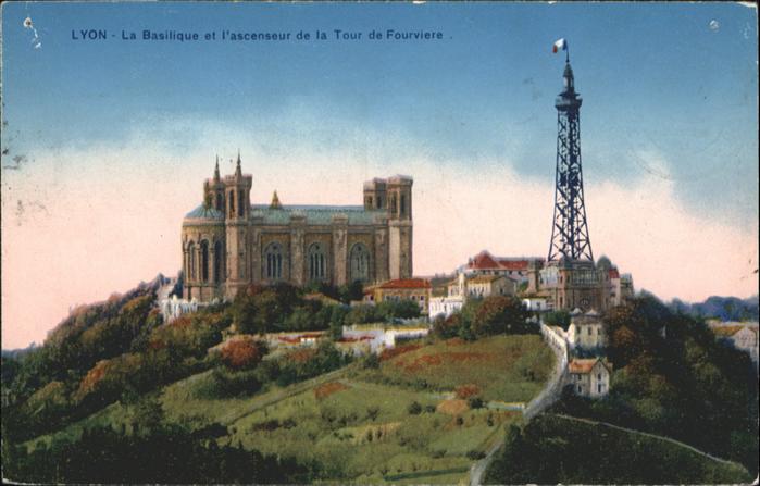 Lyon France Basilique