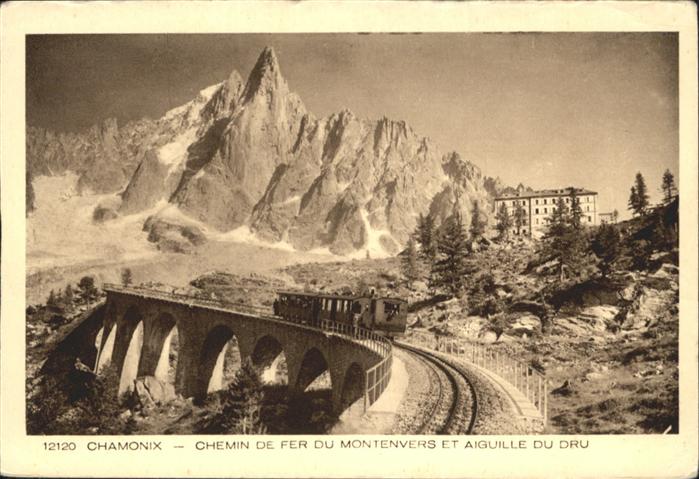 Chamonix Brücke Zug