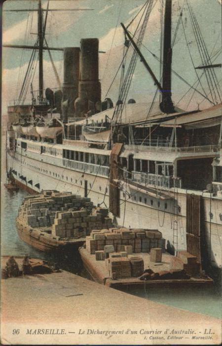 Marseille Bouches-du-Rhone Schiff