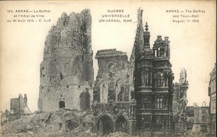 Arras Pas-de-Calais Beffroi Hotel de Ville