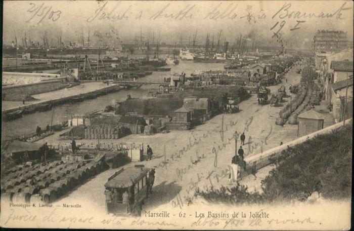 Marseille Bouches-du-Rhone Bassins de la Joliette