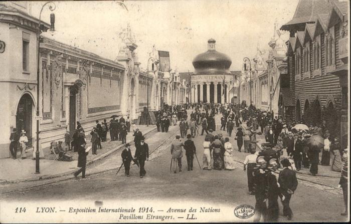 Lyon France Avenue des Nations