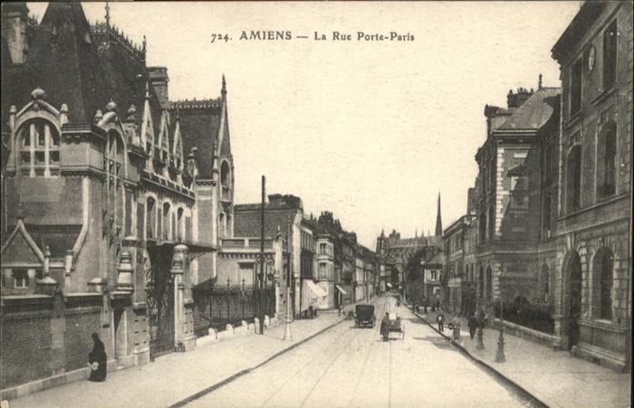 Amiens Rue Porte Paris