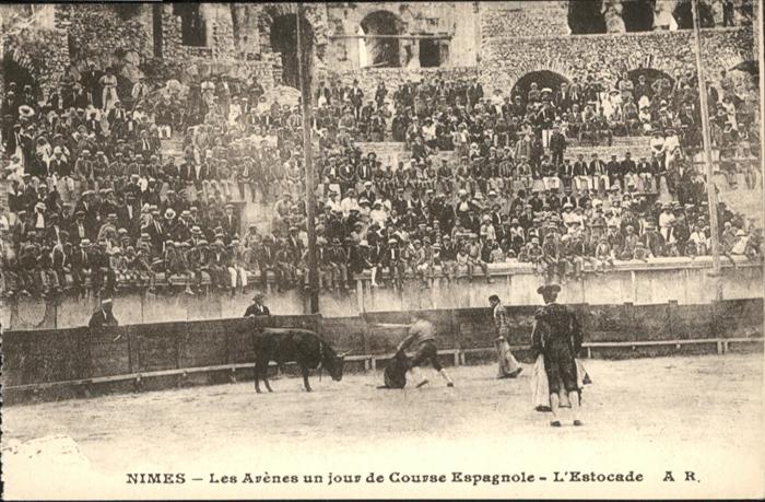 Nimes Arenes Stier