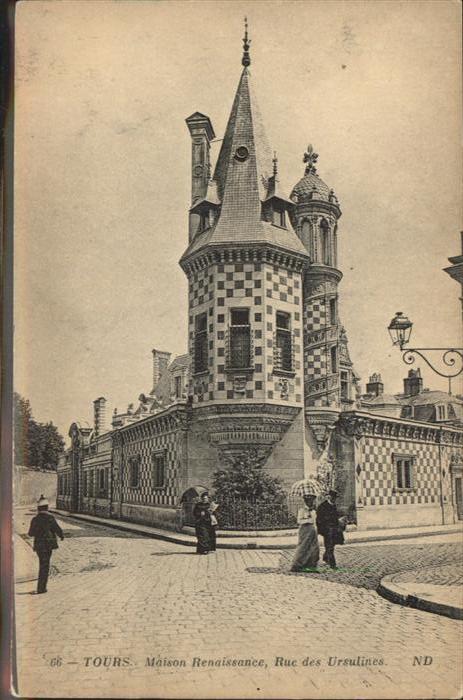 Tours Indre-et-Loire Rue des Ursulines