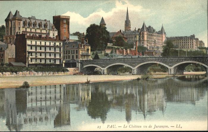 Pau 64 Chateau Jurancon Brücke