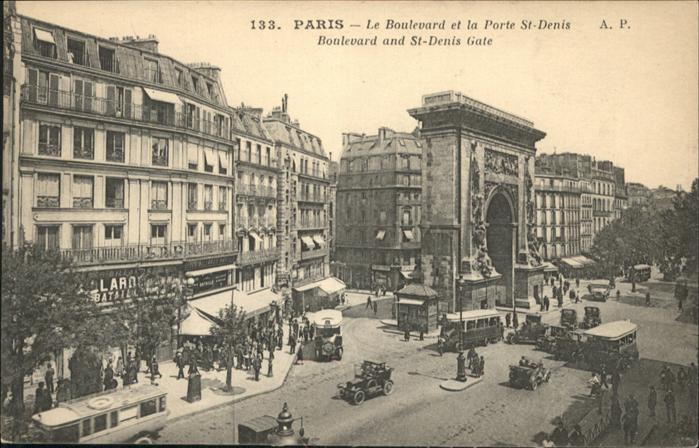 Paris Boulevard Porte St Denis