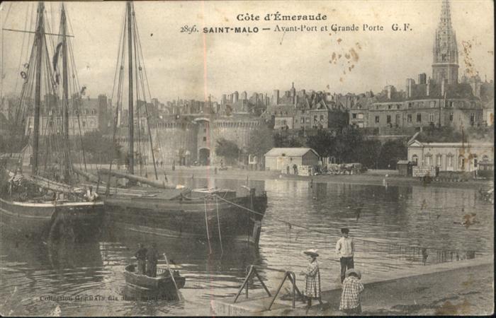 Saint-Malo 35 Avant Port Grande Port Schiff