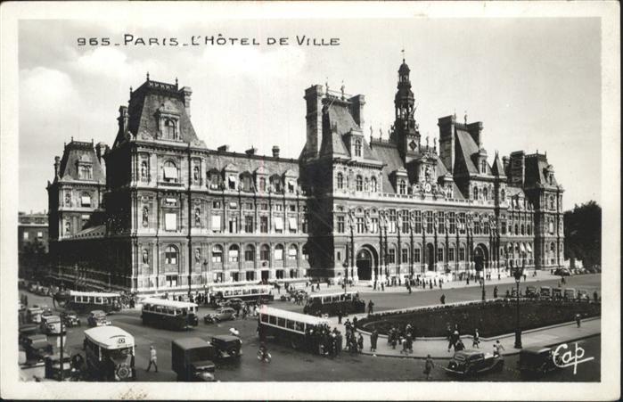 Paris Hotel de Ville