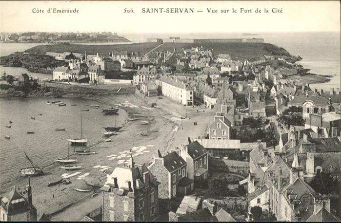 Saint-Servan Ille-et-Vilaine Fort de la Cite