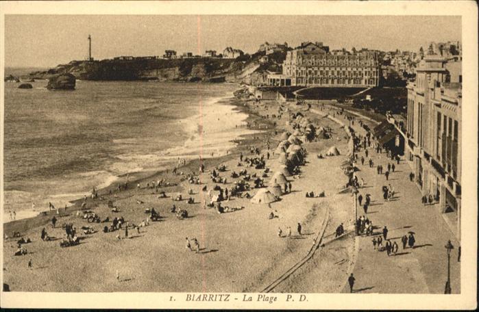 Biarritz Pyrenees Atlantiques Plage