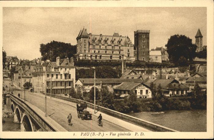 Pau 64 Brücke Kutsche