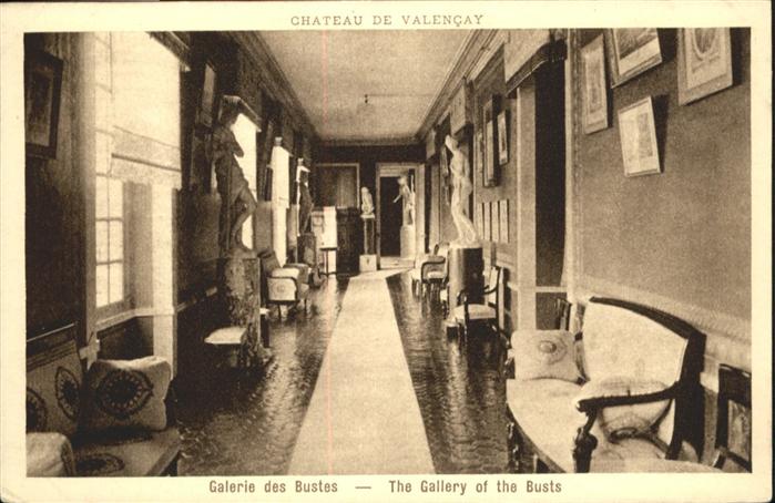 Valencay Chateau Galerie des Bustes