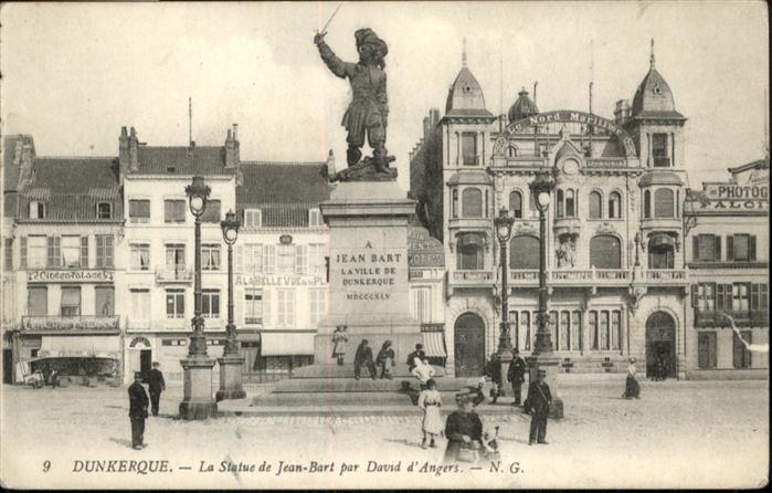 Duenkirchen Dunkerque Statue Jean Bart David Angers