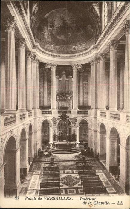 Versailles Yvelines Palais Chapelle