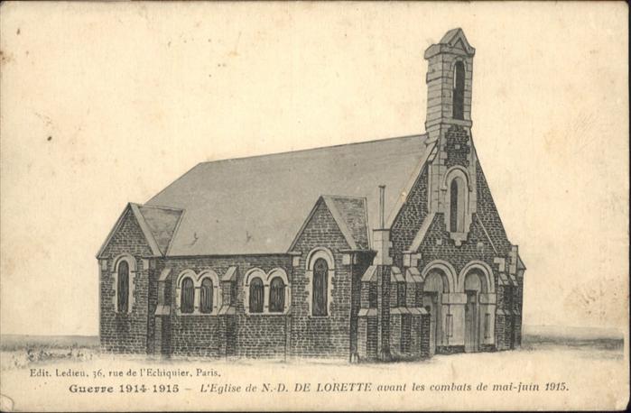 Ablain-Saint-Nazaire Eglise Notre-Dame-de-Lorette