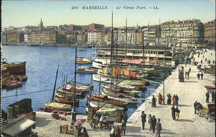 Marseille Bouches-du-Rhone Port Schiff
