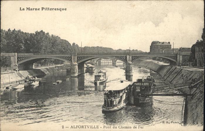 Alfortville Pont Chemin de Fer