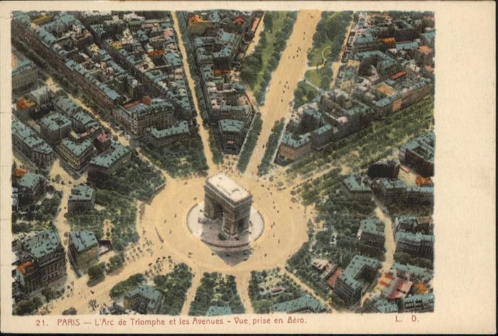 Paris Fliegeraufnahme