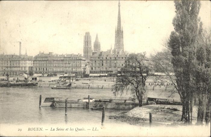 Rouen La Seine Quais
