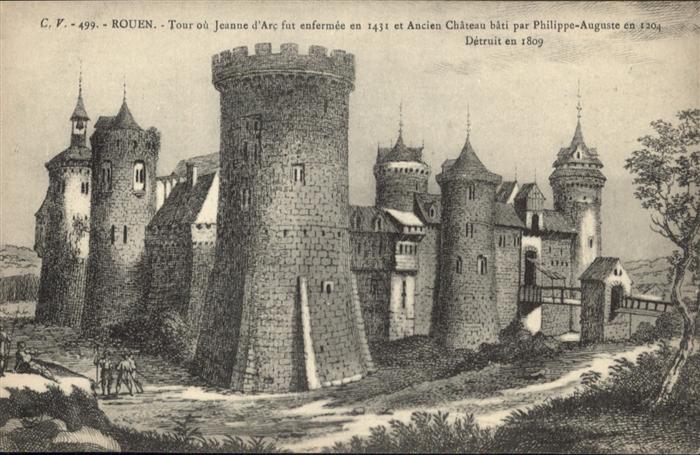 Rouen Chateau Philippe Auguste