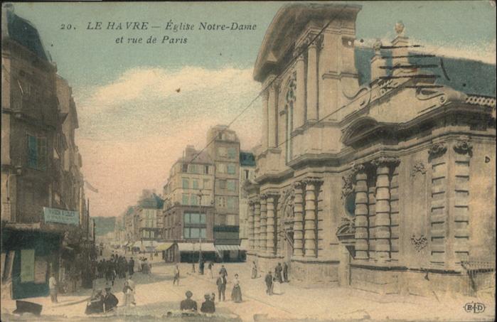 Le Havre Notre Dame Rue de Paris