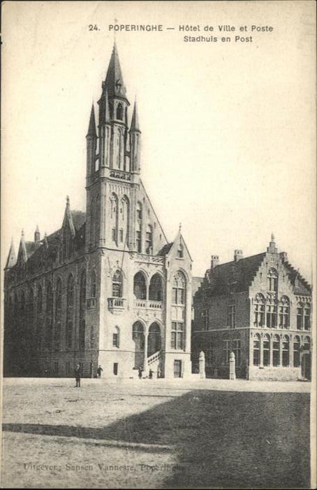 Poperinge Hotel de Ville Poste