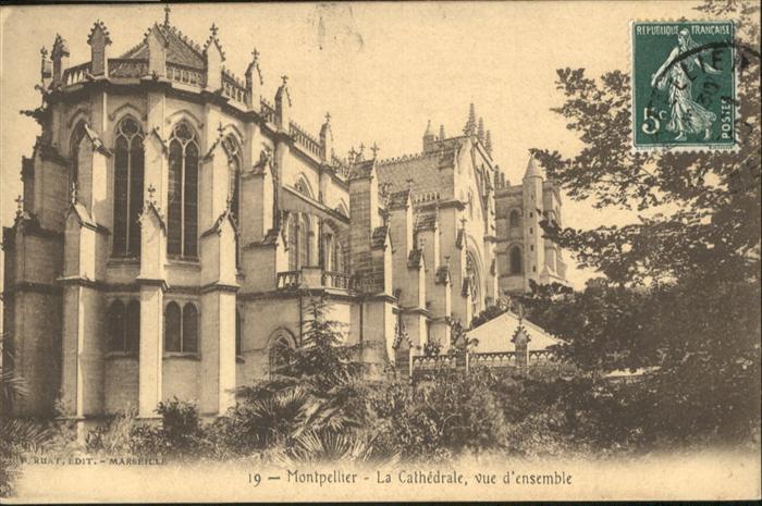 Montpellier Herault Cathedrale