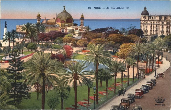 Nice Alpes Maritimes Jardin Albert