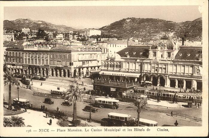 Nice Alpes Maritimes Place Massena Casino Hotels