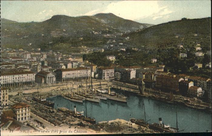 Nice Alpes Maritimes Port Chateau