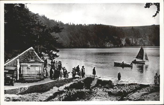 Auvergne Region Lac Pavin Boot