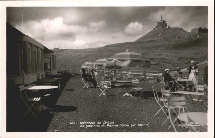 Puy-de-Dome Terrasse de Hotel