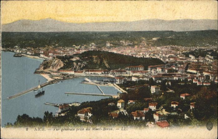 Nice Alpes Maritimes Mont Boron Schiff