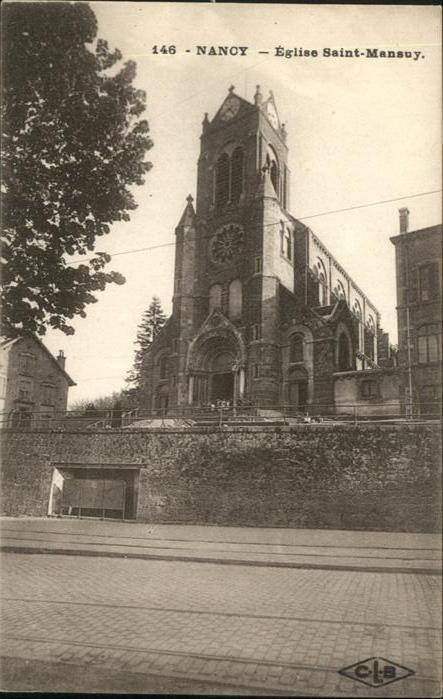 Nancy Lothringen Eglise Saint Mansuy